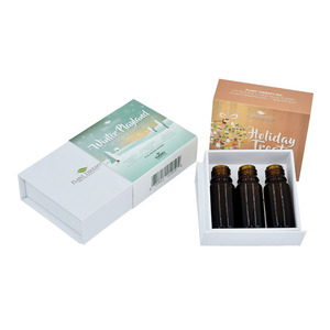 Palette de fards à paupières jaunes en emballage rigide, avec pinces de sécurité enfant, personnalisable, finition métallique, écologique, pelliculée or - Product Image 2