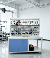 Kit de formation en contrôle électropneumatique PLC, banc de formation pneumatique avancé pour l'enseignement professionnel et technique universitaire