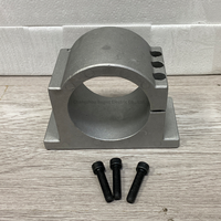 Support de moteur de broche CNC Support de montage Pince de montage Boîtier de support CNC Diamètre 80mm pour machine de gravure de broche CNC