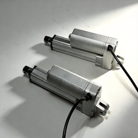 Moteur linéaire électrique DC à aimant permanent étanche haute précision 12V-48V 50-600mm 1500N 2000N 3000N pour appareils électroménagers