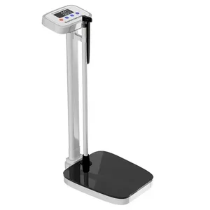 Veidt Balança eletrônica digital para peso e altura, balança para IMC com impressora, máquina médica para peso e altura, pressão arterial