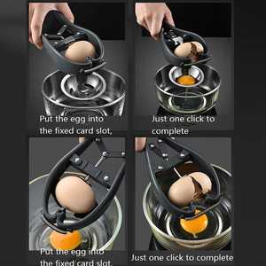 304 acier inoxydable écologique ouvre-<span class=keywords><strong>oeuf</strong></span> cuisine cuisine Gadget pour Topper Cutter et ouvre-coquille pour un usage domestique - Product Image 6