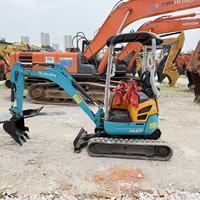 Nuevo Lanzamiento: Miniexcavadora U17 Usada, Compacta, Fácil de Transportar, con Inspección por Video, Envío Marítimo Global, Motor y Caja de Cambios