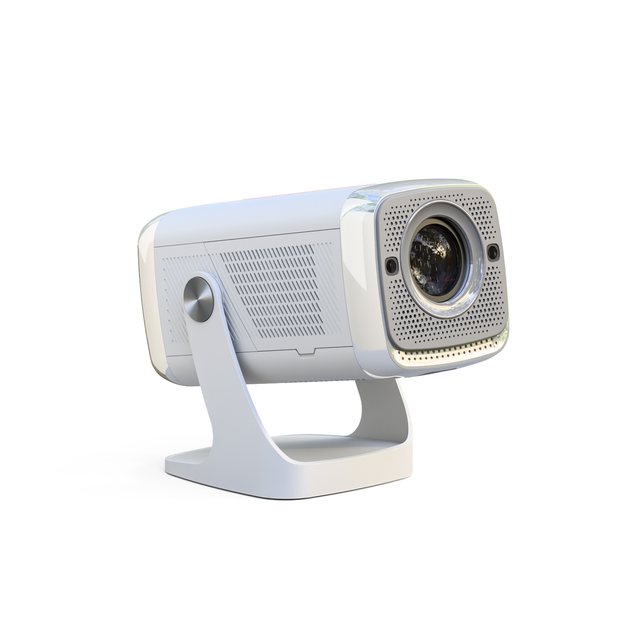 Lightweight Portable 4K LED Projector 2.4G/5G Dual Band WiFi 9500 Lumens Auto Focus Android 12 OS for Home/Office/Camping Use