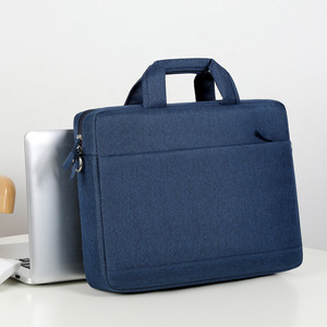 Bolso Bandolera Impermeable Delgado para Viaje, Maletín para Portátil de Negocios, Ligero, de Poliéster, con Espacioso Compartimento Acolchado para Portátil - Product Image 4