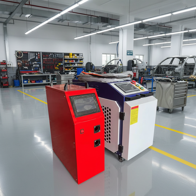 High Tech Handheld Fiber Laser Cleaning Machine 1000W+ Pulse Rust Removal for Metal and Stainless Steel New