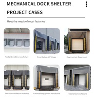 Abri de quai personnalisable et étanche en PVC durable, joint de quai mécanique pour équipement de quai de concentrateur logistique urbain