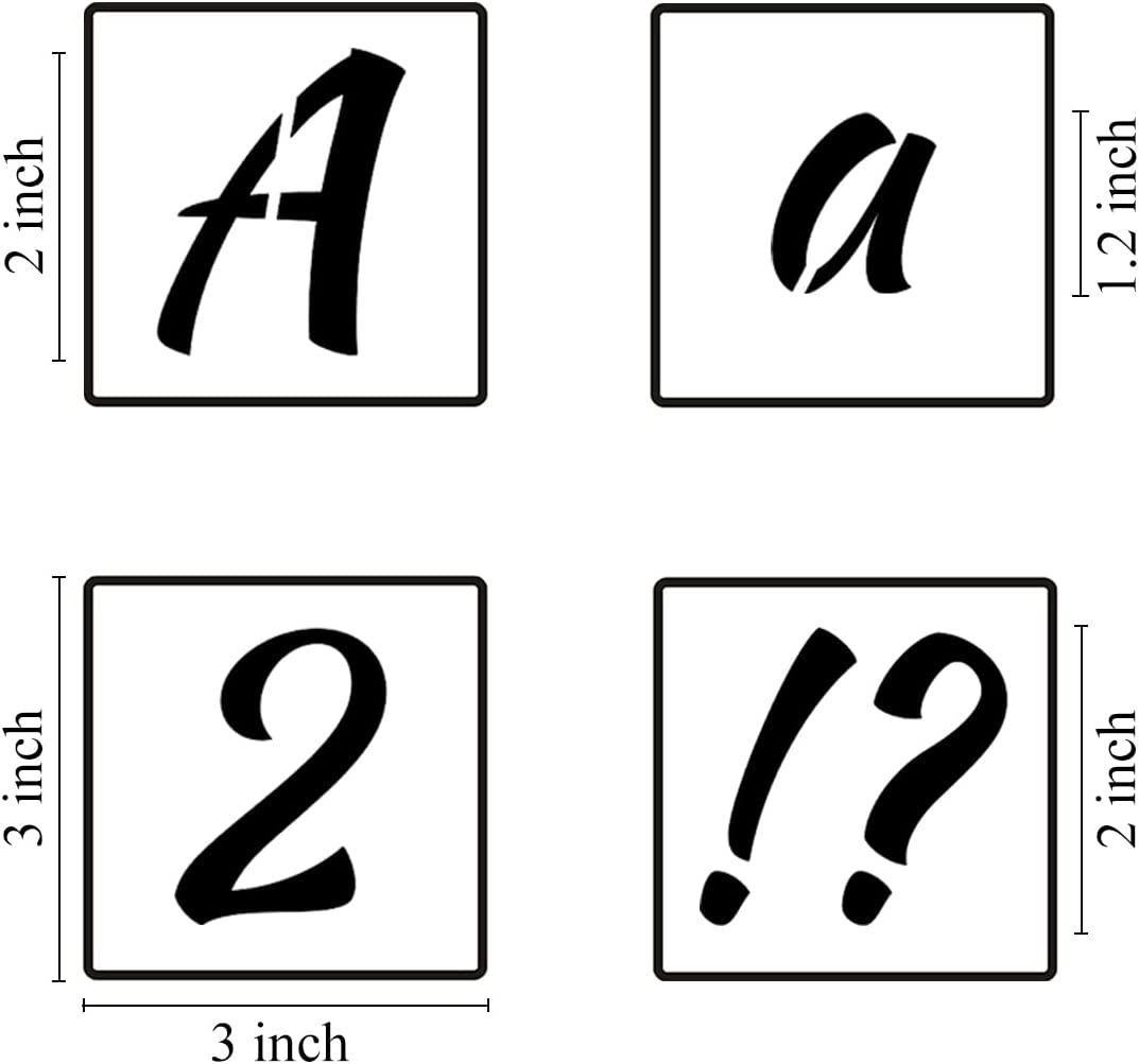 40 Reusable Number and Alphabet Letter Templates for Art 40-reusable-number-and-alphabet-letter-templates-for-art