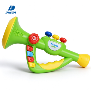 Trompeta <span class=keywords><strong>de</strong></span> instrumento Musical para bebé, <span class=keywords><strong>juguete</strong></span> <span class=keywords><strong>de</strong></span> trompeta para bebé, <span class=keywords><strong>juguete</strong></span> educativo <span class=keywords><strong>de</strong></span> aprendizaje Musical con canciones y altavoces - Product Image 1