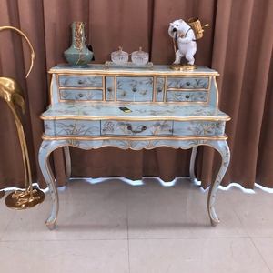 Fournisseur chinois Nouveauté Meuble en bois <span class=keywords><strong>Commode</strong></span> pour hôtel avec design <span class=keywords><strong>unique</strong></span> Décoration artistique Bureau pour chambre à coucher <span class=keywords><strong>Vente</strong></span> Coiffeuse - Product Image 5