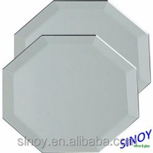 10-Inch or 12-Inch Beveled Edge <b>Mirror</b> Tiles for Wedding Centerpiece Home Decoration or <b>Mirror</b> Candle Plate - Product Image 4