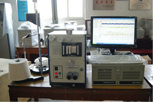 Intelligente <span class=keywords><strong>Roving</strong></span> <span class=keywords><strong>Sliver</strong></span> Garen Strip Gelijkmatigheidstester Met 1 Jaar Garantie - Product Image 5