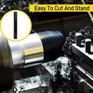 1 упаковка стержней из сополимера ацетала, длина 500 мм, черные, износостойкие, стандартные, из пластика POM, для использования в качестве штифтов и пластиковых прутков - Product Image 6