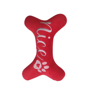 Pet yüksek kalite malzemeleri özel Pet malzemeleri noel serisi sondaj sevimli peluş Knotty köpek çiğneme diş çıkartma oyuncakları - Product Image 6