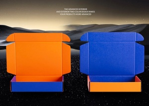 Wholesale Luxury Printed <b>Pink</b> Small Corrugated Recyclable Shoe & Clothing Mailer Boxes for Welcome <b>Gifts</b> - Product Image 5