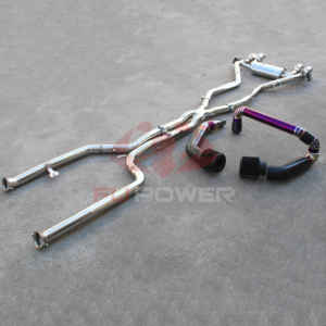 ชุดท่อไอเสียสำหรับ BMW, ชุดท่อไอเสียสำหรับ G82 G80 M4 M3 + ชุดไอดีติดด้านหน้าทำจากไทเทเนียม - Product Image 6