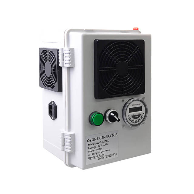 AMBOHR AOG-A05BC 5g PE Portable Commercial Ozone Generator for Construction Industries Agriculture Farming Water Treatment