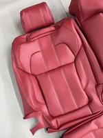 Housses de siège de voiture en cuir PU imperméable sur mesure de haute qualité pour Land Rover Range Rover, texture NAPPA de luxe, pièces de siège