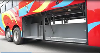 Nouvel autocar touristique ASIASTAR de 12-13 mètres, autocar de luxe pour passagers, 60-72 places, autocar RHD/LHD, autocar de luxe