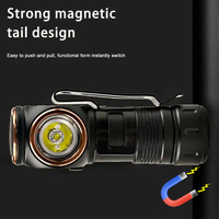 Brightenlux Lampe frontale à LED super lumineuse 1500 lumens Lampe frontale de charge magnétique Éclairage rouge Lampe frontale rechargeable haute puissance