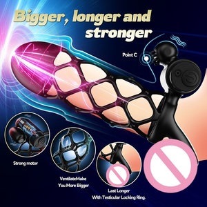 Couverture en silicone pour retardateur de charge, pour les soins des organes génitaux masculins - Product Image 4