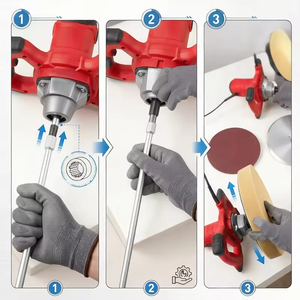 Machine à polir la poudre de mastic mural, truelle électrique pour le béton, pour le lissage des murs - Product Image 5