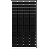 Panneau solaire de type N 250W, cadre noir, 18V 36V, panneau rigide monocristallin en verre fixe pour camping-car hors réseau, caravane, camping, fourgon
