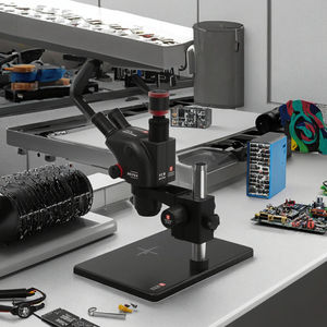 YCS 6575X超HD三眼顕微鏡360ロータリー6.5x7.5倍携帯電話マザーボードPCB溶接修理用大型ベース - Product Image 2