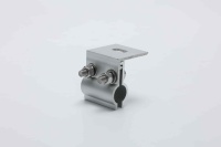 Support de montage PV en aluminium sur mesure, support solaire anodisé résistant à la corrosion pour ferme solaire côtière