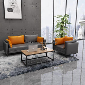 Offres Spéciales : Ensemble de Canapés Modulaires en Cuir Haut de Gamme au Design Européen Moderne et Luxueux pour Bureau, Réception de PDG et Salon - Product Image 2
