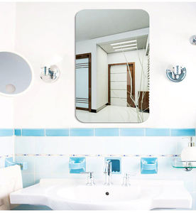 Espejo Adhesivo de Pared Acrílico de 42*27cm para Decoración de Sala de Estar, Dormitorio u Oficina, Adhesivo de Pared Reflectante - Product Image 2