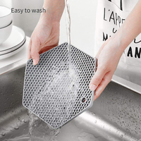 Tapis en silicone de qualité alimentaire Dessous de plat en silicone résistant à la chaleur Porte-pot Tapis Protecteur de table Dessous de plat résistant à la chaleur pour la cuisine