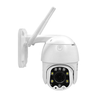 Wireless Security Camera 1080P HD PTZ Dome IP Outdoor Home CCTV Optical Zoom Night Vision CMOS SD Card Cloud Two-Way Audio