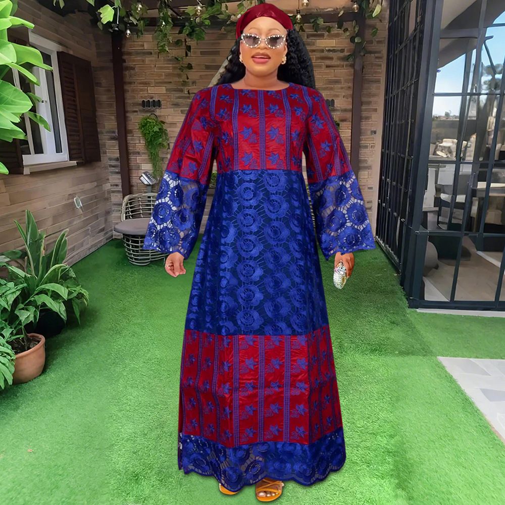 slim fit dress slacks African Dresses For Women Elegant Maxi Dress DIY Sleeve Nigerian Tradi