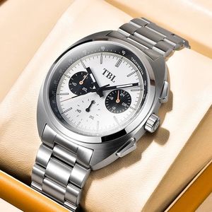 นาฬิกาควอทซ์ผู้ชายสไตล์ญี่ปุ่นปรับแต่งได้, นาฬิกาไขลานนาฬิกาควอทซ์ VK63เวลาปรับแต่งได้ตามต้องการ - Product Image 2