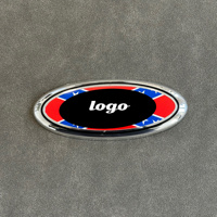 Autocollants pour calandre avant et coffre arrière de voiture en ABS, toutes tailles, pour Ford Ranger Bronco Mustang Escape Explorer Focus Mk3 Mk4 Galaxy