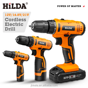 Taladro Percutor Eléctrico <span class=keywords><strong>HILDA</strong></span> 25+1 con Torque Ajustable, Destornillador Eléctrico Multifuncional Inalámbrico con Batería - Product Image 2