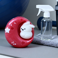 Savon détachant en forme de lapin de lune OEM ODM |   Savon pour le linge et le lavage à la main pour enfants, fabriqué en gros par l'usine, fait main
