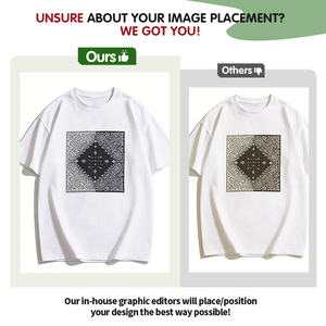 เสื้อยืดคอกลมสีพื้นเรียบง่าย สไตล์ลำลอง พิมพ์ลายปักโลโก้ตามสั่งจากโรงงาน สีดำ สีขาว แขนสั้น - Product Image 2