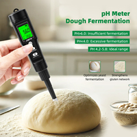 Testeur de pH du sol et des aliments rechargeable 8-en-1 avec sondes doubles remplaçables, analyseur numérique du sol, détecteur de pH, EC, humidité, NPK, température et fertilité