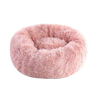 Camas para Mascotas Grandes, Lujosas, Sólidas, Modernas, con Cojín, Gris Oscuro, Felpa Larga, para Interiores, Lavables, Relajantes, Divertidas, Suaves y Esponjosas