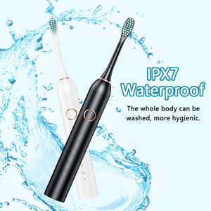 เครื่องแปรงสีฟันไฟฟ้า 6 โหมด แปรงสีฟันไฟฟ้าแบบชาร์จไฟได้พร้อมกล่องเก็บแปรงสีฟันไฟฟ้าสำหรับเดินทาง - Product Image 6