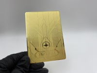 Özelleştirilmiş NFC Metal Kartvizit Mat Siyah Kaplama UV Baskılı Akıllı Kart VIP Üyelik Hediyesi Toptan Tedarikçi