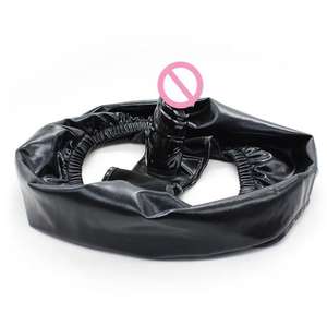Pu pene bragas silicona <span class=keywords><strong>Anal</strong></span> Butt plug dildos lesbianas <span class=keywords><strong>strapon</strong></span> castidad pantalones hombres ropa interior masturbación vibrador juguetes sexuales % - Product Image 3