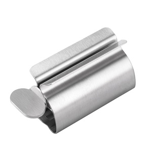 Pratico originale <span class=keywords><strong>dentifricio</strong></span> spremiagrumi tubo rullo in acciaio inox metallo supporto sedile rotolamento <span class=keywords><strong>dentifricio</strong></span> tubo spremiagrumi - Product Image 1
