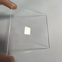 Square Optical Window Sheet Length 80mm Width 80mm BK7 Glass With AR Coating for Microscope Observation Instrument Parts