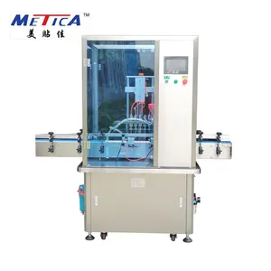 New condition automatic 4 heads glass and plastic bottle washing machine small bottle air washing machine