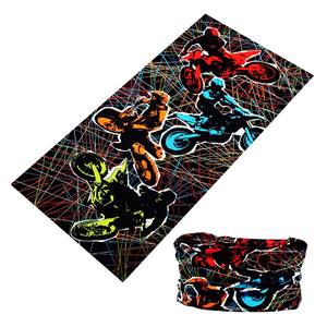 Sciarpa speciale ora 100% <span class=keywords><strong>Bandana</strong></span> multicolore in poliestere con microfibra UPF10 + 25x50cm per attività all'aperto - Product Image 5