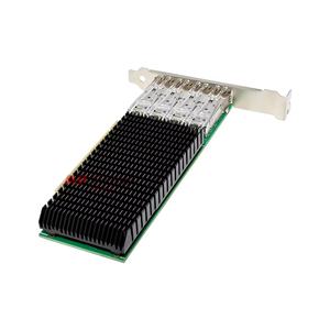 Adaptador de Red Interno E810 PCIe X16 25GbE con Cuatro Puertos SFP28 de 25GbE, Tarjeta de Internet Cableada para Servidores de IA - Product Image 5