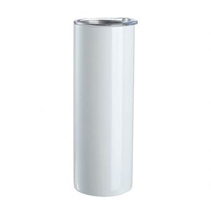 Vaso recto de acero inoxidable de 30 oz para sublimación, doble pared, aislado, con revestimiento de transferencia, para viaje, coche, taza con pajita - Product Image 2